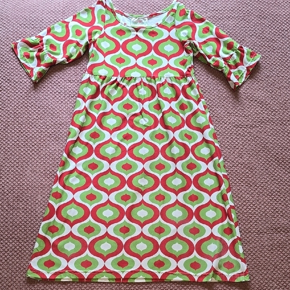Lolly Wolly Doodle Other - Lolly Wolly Doodle Vibrant Patterned Holiday Dress